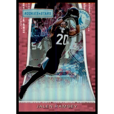 2018 Rookies and Stars Airborne Pink #10 Jalen Ramsey
