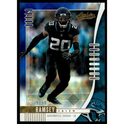 2019 Absolute Blue Diamonds #36 Jalen Ramsey