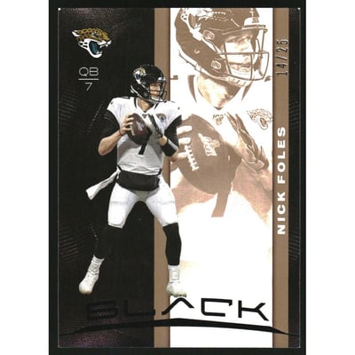 2019 Panini Black Copper #23 Nick Foles