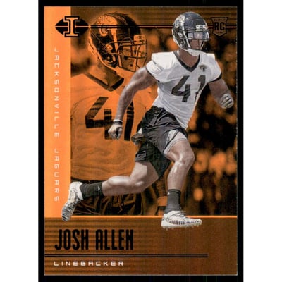 2019 Panini Illusions Trophy Collection Orange #53 Josh Allen