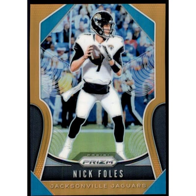 2019 Panini Prizm Prizms Orange #153 Nick Foles