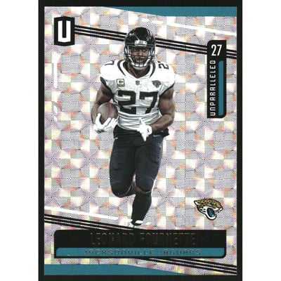 2019 Panini Unparalleled Hyper #65 Leonard Fournette