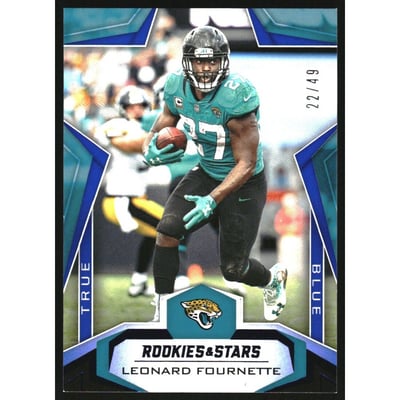 2019 Rookies and Stars True Blue #30 Leonard Fournette