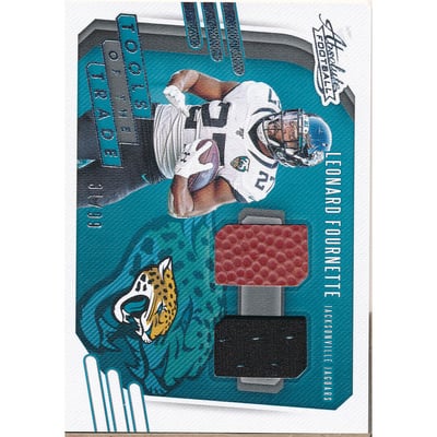 2020 Absolute Tools of the Trade Dual Materials #37 Leonard Fournette/99