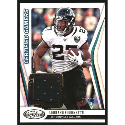 2020 Certified Certified Gamers Jerseys #16 Leonard Fournette/75