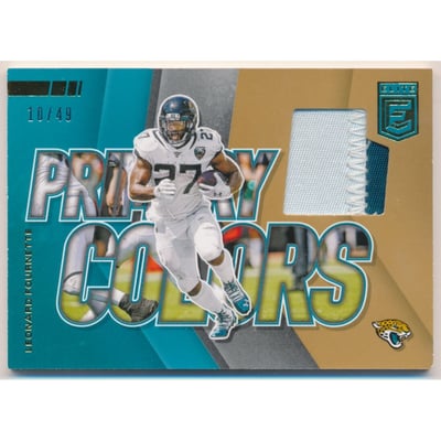 2020 Elite Primary Colors Jerseys Prime #10 Leonard Fournette/49