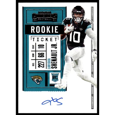 2020 Panini Contenders #117A Laviska Shenault Jr. AU RC