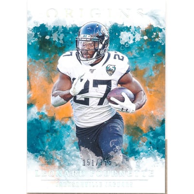 2020 Panini Origins Orange #43 Leonard Fournette