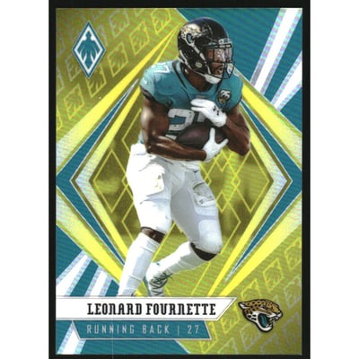 2020 Panini Phoenix Yellow #44 Leonard Fournette