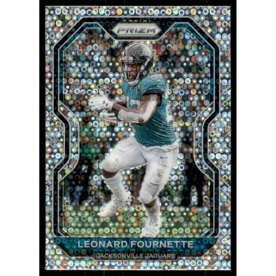 2020 Panini Prizm Prizms No Huddle #93 Leonard Fournette