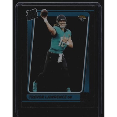 2021 Clearly Donruss #51 Trevor Lawrence RR RC