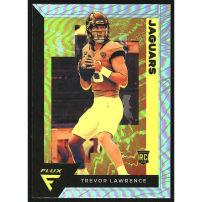 2021 Panini Chronicles Flux Rookies Silver #1 Trevor Lawrence