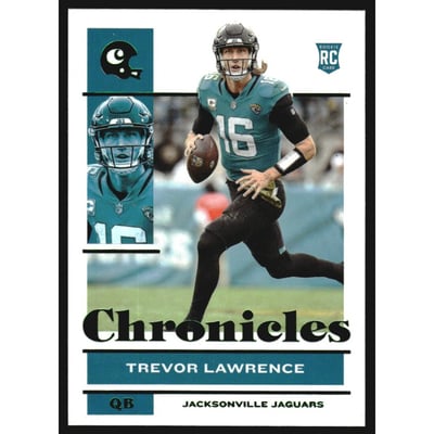 2021 Panini Chronicles Green #47 Trevor Lawrence
