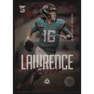 2021 Panini Chronicles Luminance Update Rookies Pink #201 Trevor Lawrence