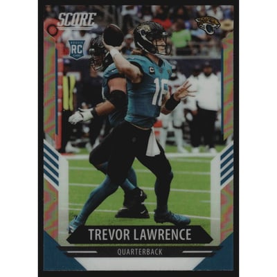 2021 Panini Chronicles Score Update Rookies Silver #401 Trevor Lawrence