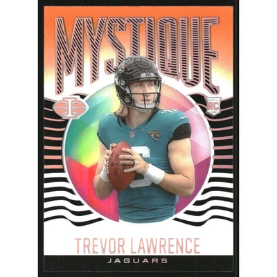 2021 Panini Illusions Mystique Orange #1 Trevor Lawrence