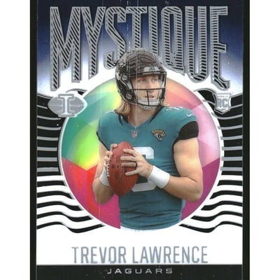 2021 Panini Illusions Mystique Sapphire #1 Trevor Lawrence