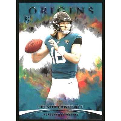 2021 Panini Origins #101B Trevor Lawrence VAR