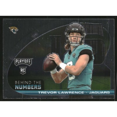 2021 Playoff Behind the Numbers #27 Trevor Lawrence