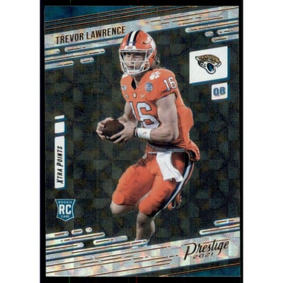 2021 Prestige Xtra Points Hyper #201 Trevor Lawrence