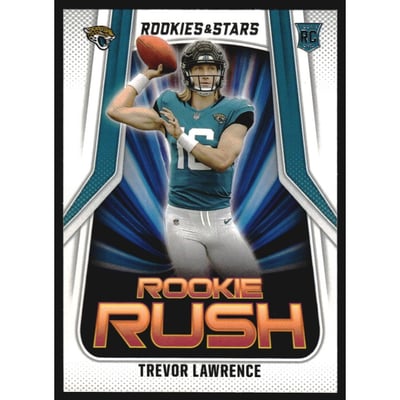 2021 Rookies and Stars Rookie Rush #1 Trevor Lawrence