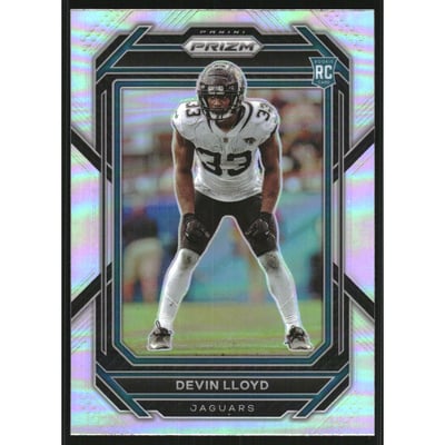 2022 Panini Prizm Prizms Silver #376 Devin Lloyd