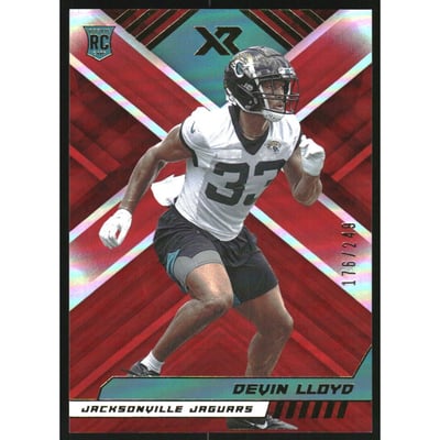 2022 Panini XR Red #168 Devin Lloyd