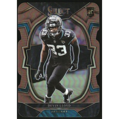 2022 Select Prizm Copper Die Cut #43 Devin Lloyd