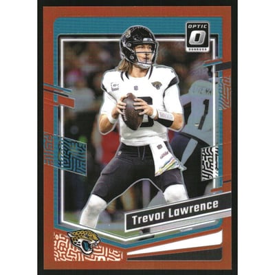 2023 Donruss Optic Orange #87 Trevor Lawrence