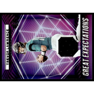2023 Panini Illusions Great Expectations Materials #50 Trevor Lawrence
