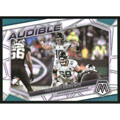 2023 Panini Mosaic Audible Silver #11 Trevor Lawrence