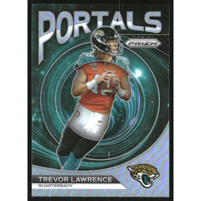 2023 Panini Prizm Portals Prizms Silver #4 Trevor Lawrence