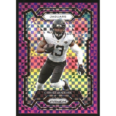 2023 Panini Prizm Prizms Purple Power #134 Christian Kirk