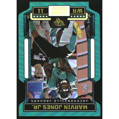 2023 Score Die Cut #22 Marvin Jones Jr.