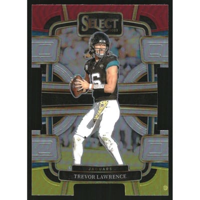 2023 Select Prizm Red and Yellow Die Cut #46 Trevor Lawrence