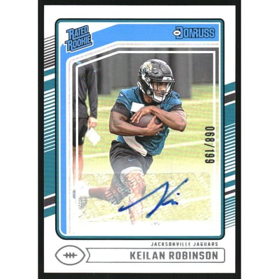 2024 Donruss Rated Rookies Autographs #385 Keilan Robinson