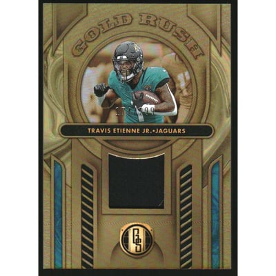 2024 Panini Gold Standard Gold Rush Jerseys #36 Travis Etienne Jr.