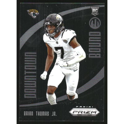 2024 Panini Prizm Deca Downtown Bound #11 Brian Thomas Jr.