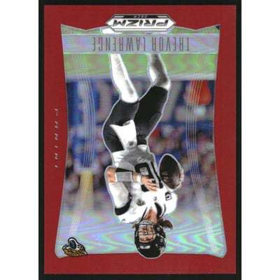 2024 Panini Prizm Deca Prizms Red #142 Trevor Lawrence