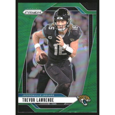 2024 Panini Prizm Prizms Green #129 Trevor Lawrence