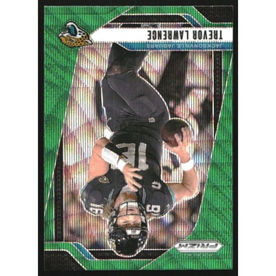 2024 Panini Prizm Prizms Green Wave #129 Trevor Lawrence