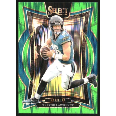2024 Select Prizm Neon Green Shock #98 Trevor Lawrence/599
