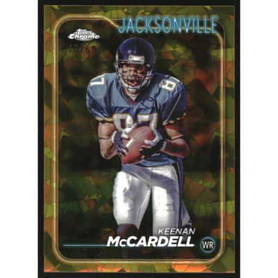 2024 Topps Chrome Sapphire Gold #90 Keenan McCardell