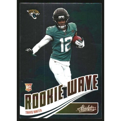 2025 Absolute Rookie Wave #18 Travis Hunter
