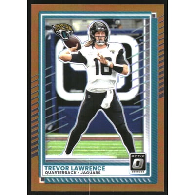 2025 Donruss Optic Orange #146 Trevor Lawrence