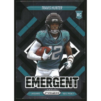 2025 Panini Prizm Emergent #12 Travis Hunter
