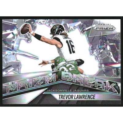 2025 Panini Prizm Prizm Break Prizms Silver #1 Trevor Lawrence