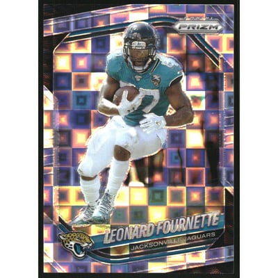2025 Panini Prizm Prizms Pandora #37 Leonard Fournette