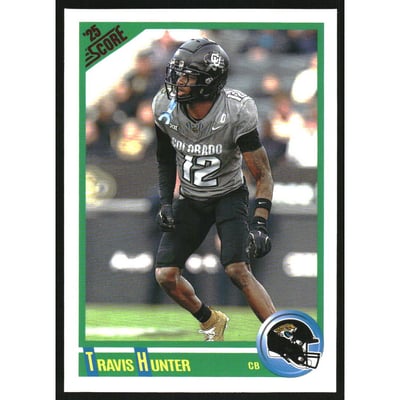 2025 Score Anniversary Rookie Red #5 Travis Hunter