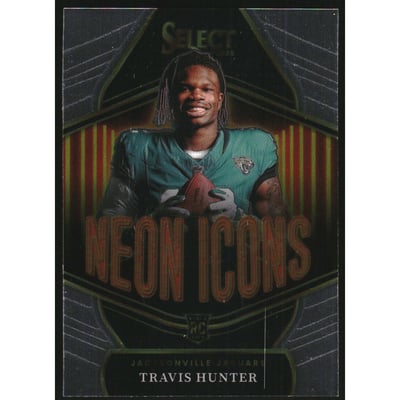 2025 Select Neon Icons #11 Travis Hunter